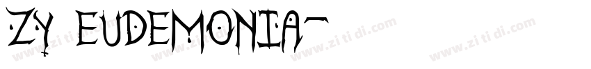 ZY Eudemonia字体转换